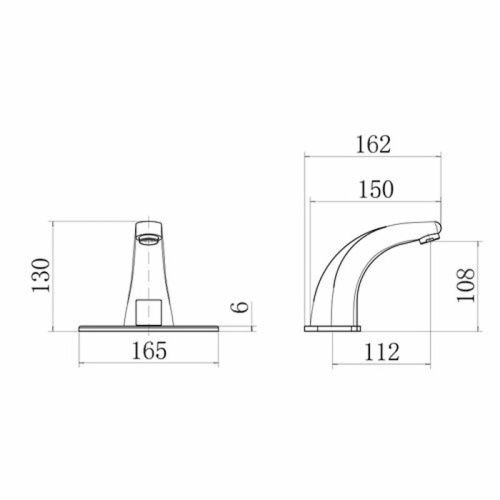 Смеситель Fashun A512-1 на раковину хром - фото 3