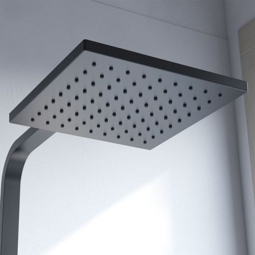 Душевая стойка IDDIS Bild BILBL1Fi06 настенная цвет черный - фото 4