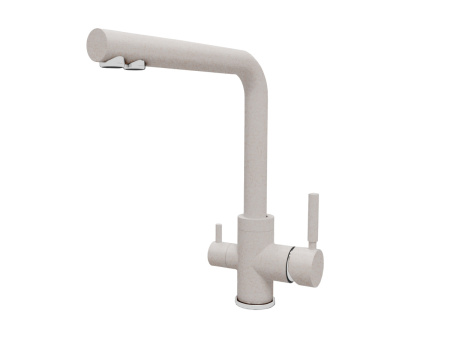 Смеситель для кухни Dr.Gans Акцент 339.06H.2123.403 на раковину латте