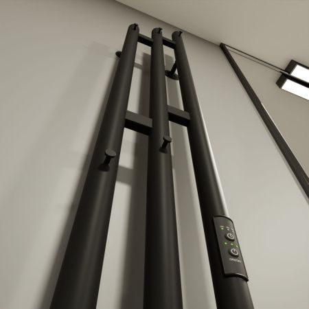 Полотенцесушитель электрический Altasan Бриз Бриз12017ЧМ 15х120 черный