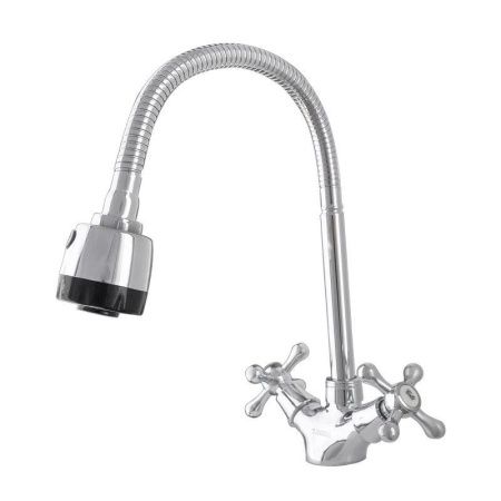 Смеситель для кухни Сантаком StOmega 4411 на мойку хром