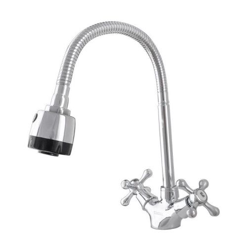 Смеситель для кухни Сантаком StOmega 4411 на мойку хром - фото 2