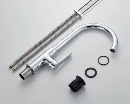 Смеситель для кухни Maretti Aria AR31RZZ845 на мойку хром