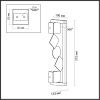 Светильник настенный Odeon Light Geos (Геос) 6692/7WL