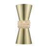 Светильник настенный Delight Collection W98022 brushed brass