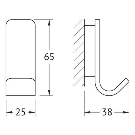 Крючок Artwelle REGEN 8315