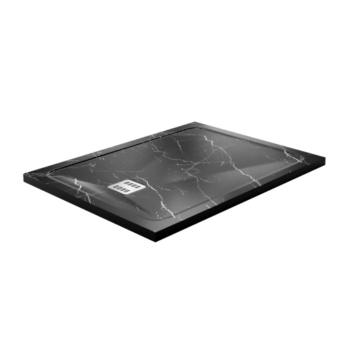 Душевой поддон WasserKRAFT Neime 19T 19T07 120x90 искусственный камень черный - фото 2