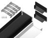 Алюминиевый накладной профиль Ambrella Light Alum Profile (Алум Профиле) GP1700BK
