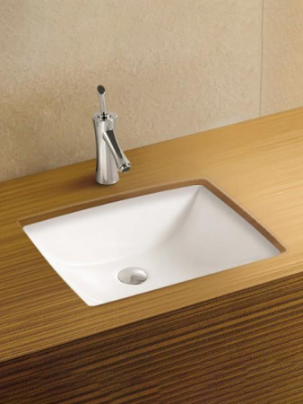 Раковина из сантехнического фаянса WeltWasser WW SK 10000003895 50х30 подвесная цвет белый без отверстий под смеситель