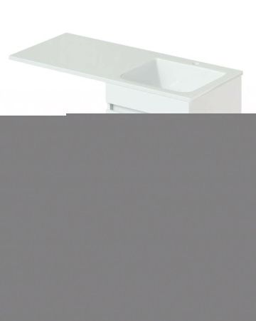 Тумба под раковину Orange Sistema ST-50TUW 50х50 цвет белый