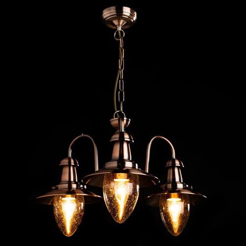 Люстра подвесная Arte Lamp Fisherman (Фисхерман) A5518LM-3RB - фото 3