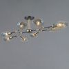 Люстра на штанге Illumico IL0272-8CSQ-25 BK AB TRENTO