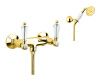 Смеситель для ванны и душа Fiore 08OO0602 настенный золото