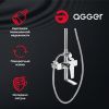 Душевая стойка Agger Brilliant A0393300 настенная цвет хром