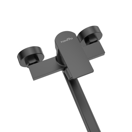 Смеситель для ванны Tokito AMA TOK-AMA-1015BL настенный черный
