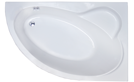 Ванна акриловая Royal Bath ALPINE RB819102R 170х100 пристенная асимметричная