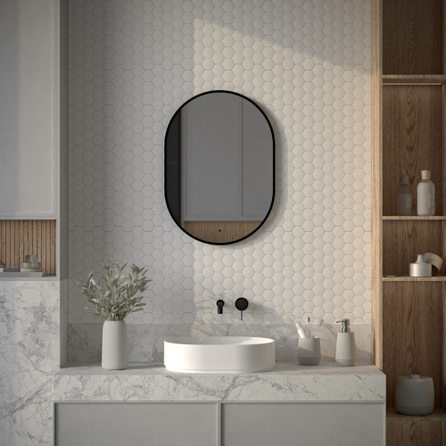Зеркало с подсветкой Defesto AURA DF 2933R 50x70 - фото 4