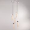 Светильник подвесной Delight Collection MD24030028-5A chrome/clear