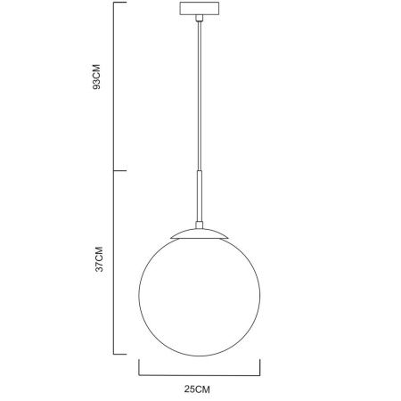 Светильник подвесной Arte Lamp Volare (Воларе) A1561SP-1CC