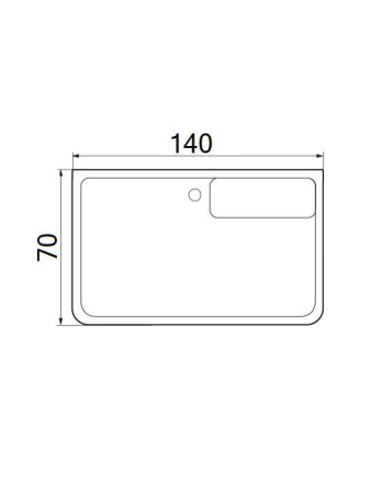 Ванна акриловая WEMOR 140/70/55 S (10000006115) 140х70 пристенная прямоугольная Ванна акриловая WEMOR 140/70/55 S (10000006115) 140х70 пристенная прямоугольная