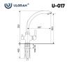 Смеситель для кухни Ulgran Classic U-017-344 на мойку черный