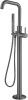 Смеситель для ванны и душа Allen Brau Priority 5.31008-MG напольный серый