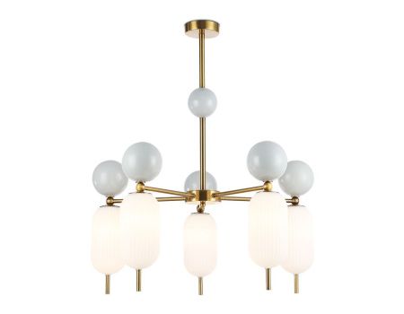 Люстра на штанге Ambrella Light Ceramo Modern (Церамо Модерн) LH53104