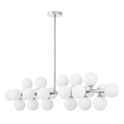 Люстра на штанге Lumina Deco Marsiada (Марсиада) LDP 6033-24 CHR - фото 2