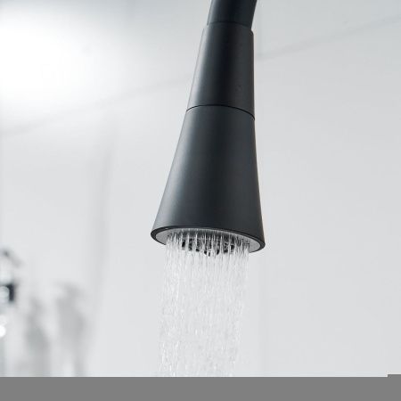 Смеситель для кухни Shevanik S543H-3 на мойку черный