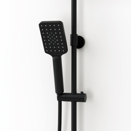 Душевая стойка WasserKRAFT A27701 настенная цвет черный