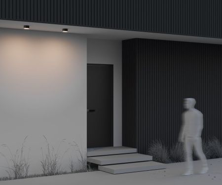 Уличный потолочный светодиодный светильник Maytoni Outdoor Zon IP O430CL-L15B3K