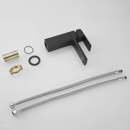 Смеситель Shevanik S8801H на раковину черный