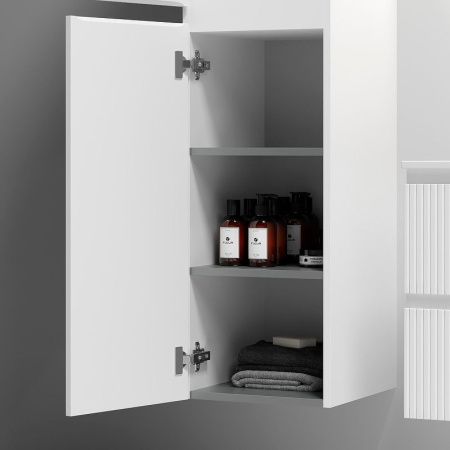 Шкаф-пенал Sancos SNOB T PSNT35W 40х170 подвесной цвет белый