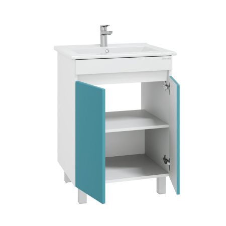 Тумба под раковину Onika Марви 106152 60х50 напольная цвет белый