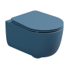 Чаша унитаза подвесная GSG Ceramic Design Hit! HIWCSO027 цвет синий без сиденья безободковая смыв торнадо