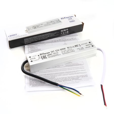 Трансформатор для светодиодной ленты Feron LB007 48056