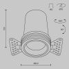 Светильник встраиваемый Maytoni Technical FOCUS LED DL125-L12-4K-TRS-W