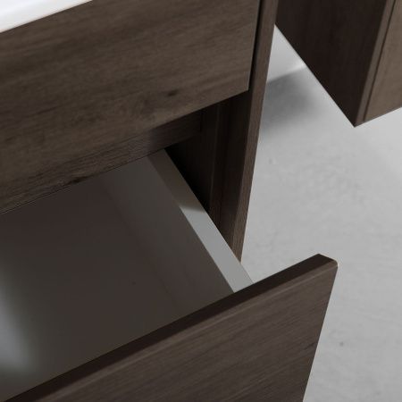 Тумба под раковину Vincea Chiara VMC-2C600RO 60х50 подвесная цвет коричневый