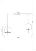 Люстра подвесная Arte Lamp Trixie (Триксие) A7084SP-8BK