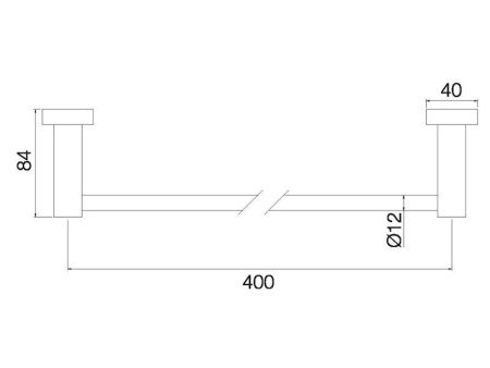 Полотенцедержатель Fima Carlo Frattini F6000/40CR