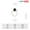 Светильник настенный Lightera Tura (Тура) LE103W-43BB STAINLESS