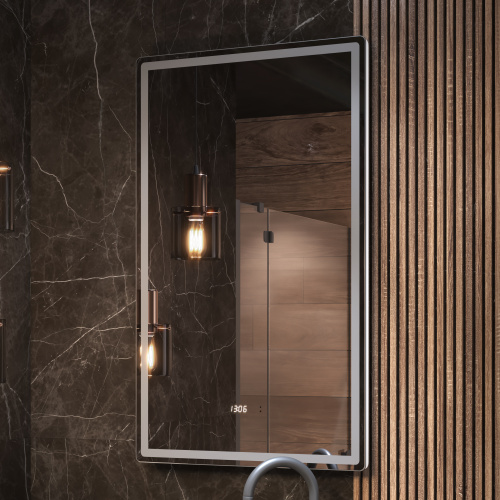 Зеркало с подсветкой VIGO Roberta 293 60х100 цвет золото - фото 3