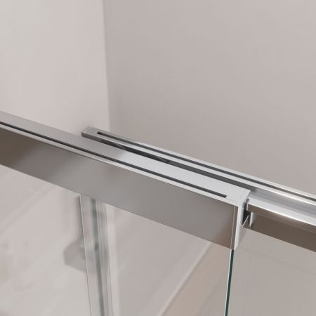 Душевая шторка на ванну Cezares SLIDER SLIDER-VF-11-90/150-C-Cr 90х150 стекло прозрачное профиль хром ориентация универсальная