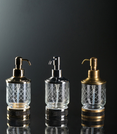 Дозатор жидкого мыла Boheme Royal Cristal 10929-ROYALE-CR-B