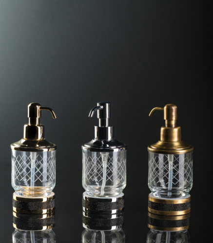 Дозатор жидкого мыла Boheme Royal Cristal 10929-ROYALE-CHROME - фото 2