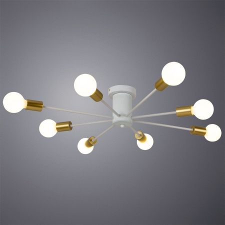 Люстра потолочная Arte Lamp ALASTOR (АЛАСТОР) A6702PL-8WH