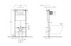 Инсталляция для унитаза с кнопкой BelBagno  BB097SET.R.CR