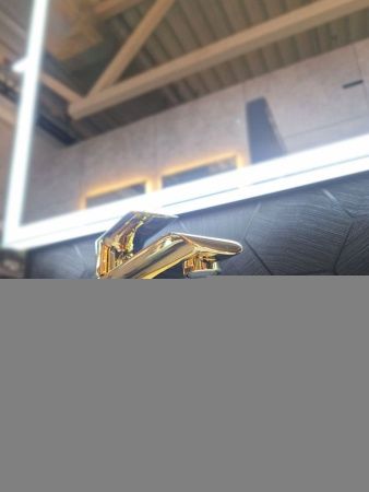 Смеситель для раковины AltroBagno Costanza AltroBagnoCostanza010214Or на столешницу золото