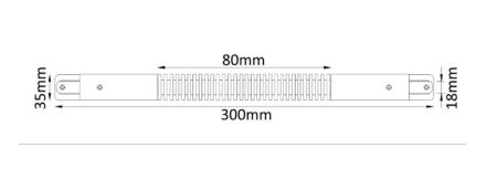 Соединитель гибкий (однофазный) Crystal Lux CLT 0.211 CLT 0.211 05 BL