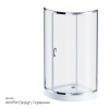 Душевой уголок Am.Pm Like W83G-315-090CT 90х90 стекло прозрачное профиль хром глянцевый без поддона